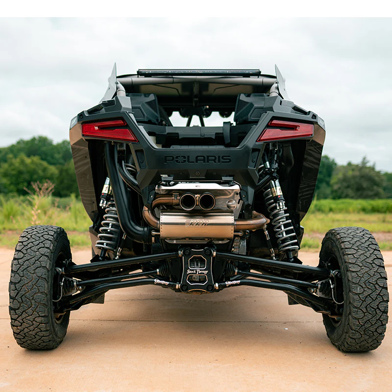 2020-2025 Polaris RZR Pro XP/XP4 Turbo Center Exit Sport Pro Dual Tip Muffler - Image 2